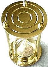 Refillable Hourglass, Top View