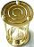 Refillable Brass Sand Timer - Large
