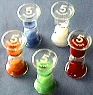 Steeping Timers, Top View
