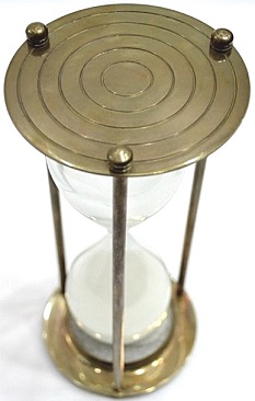 Refillable Hourglass, Top View