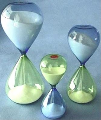 Murano Hourglasses