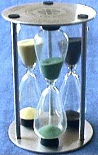Steeping Hourglass, Front View
